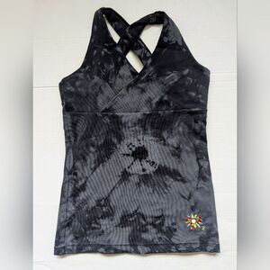 Margarita Activewear Supplex Tie Dye World Race Tank Top Size: 1